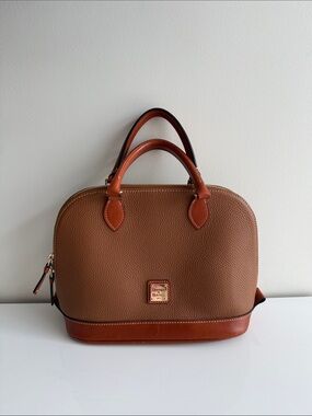 Dooney & Bourke Pebbled Grain Leather Satchel